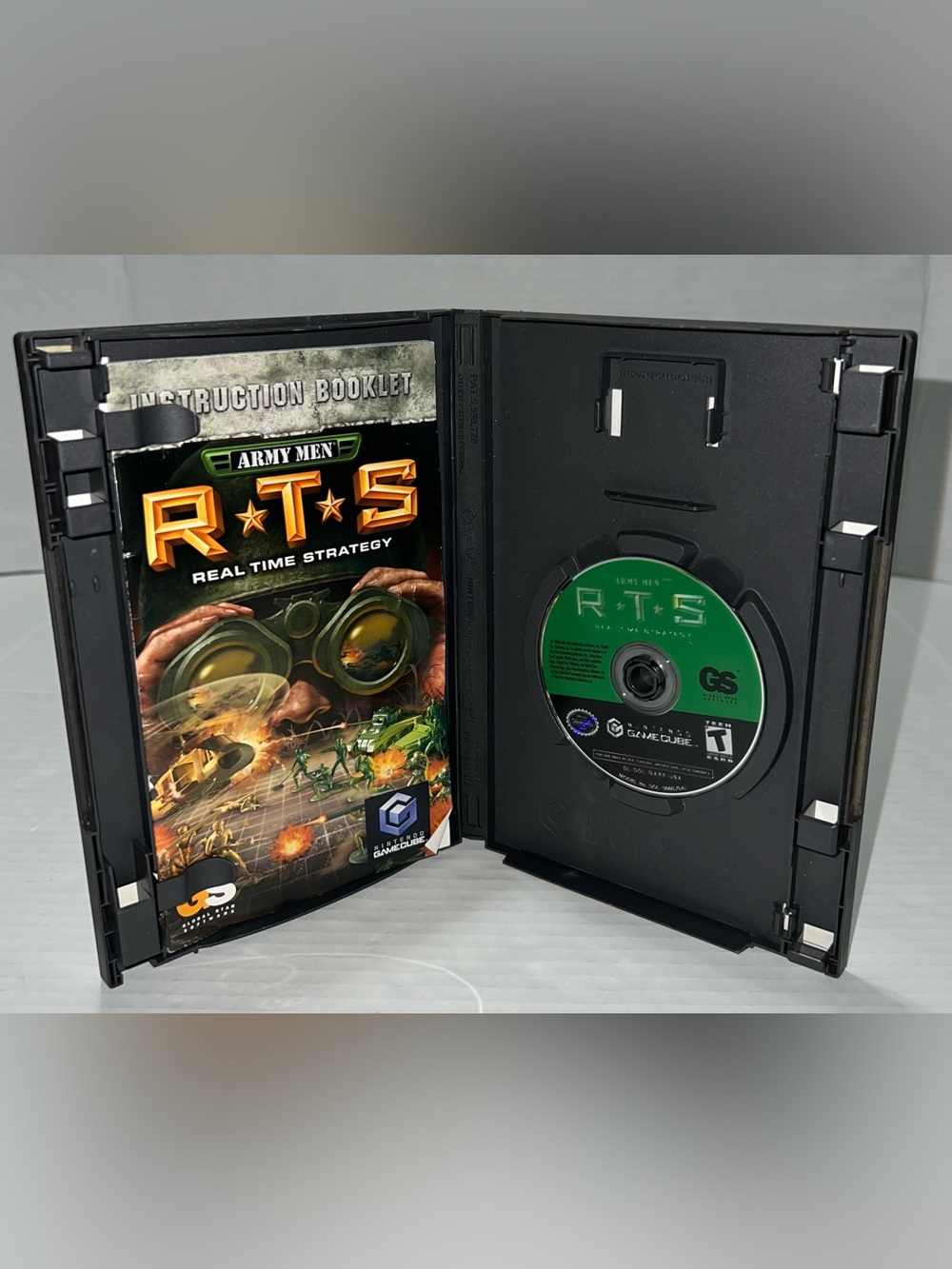 Army Men Rts Real Time Strategy Nintendo Gamecube Complete Cib Complete - Picture 2 of 10